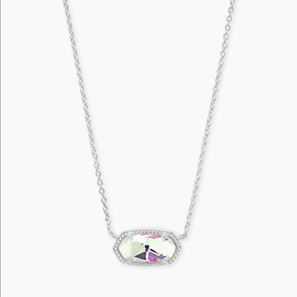 Kendra Scott Elisa Silver Pendant Necklace